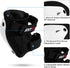 SKT HP Protective Gear for Adults, Knee Pads, Elbow Pads, Wrist Guards for Inline Skating and Biking