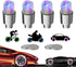 LED Tire Lights for Car 4 Pack, Waterproof Valve Stem Caps for Kids Boys, Bicycle Motorcycle Tyre Spoke Lights