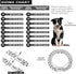 Dog Chain Collar, Walking Metal Collar with Secure Buckle, Cuban Link Strong Heavy Duty for Medium Dogs (19MM, 16")
