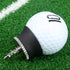 MUXSAM 1Pc Lightweight Compact Golf Ball Retriever Tool with Suction Cup Pick-Up Sucker for Putter Grip, Black