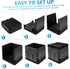 Cabilock Compact Folding Toilet for Travel - Portable Outdoor Potty