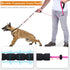 VIVAGLORY Chew Proof Dog Leash, 6FT, Pink, Soft Foam Reflective Padded Handle, Waterproof Non Chewable Metal Leash for