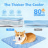 Rywell Dog Cooling Mat 2.0 - 44 * 32 Thicken Cooling Mat for Extra Large Dog, Waterproof Color Changing Fiber