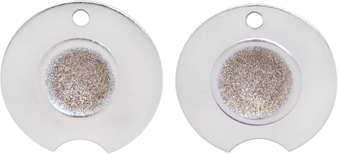 Willards 2-Piece Cue Tip Shaper Set - Nickel Radius .415 inches & Dime Radius .358 inches