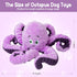 Dog Toys for Large Breeds, Octopus Squeaky Interactive Plush Animals, Funny Cute Toys for Dog Birthday Presents