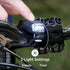 Schwinn LED Quick Wrap Bike Lights Set - Battery Powered Front Headlight and Rear Tail Lights