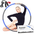 Fitness Exercise Weighted Hoops, Fun Way to Lose Weight Fast, Detachable and Size Adjustable Design