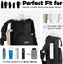 5X 5 EasyAcc Magnetic Gym Bag, Upgraded Super Strong Magnetic Gym Water Bottle Bag Holder Carrier, Built-in Magnets