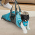 Set Trimming Cinf Cat Nail Clipping Cleaning Grooming Restraint Bag (Free Muzzle) No Scratching Biting for Bathing Nail