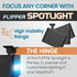 FL!PPER Flipper DeepSee MAGNIFIED Viewer for Fish Tank Aquarium with Rechargeable LED Spotlights