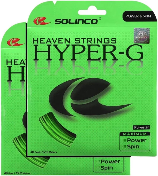 Solinco Hyper-G 19g Tennis String - 2 Packs