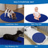 2 Pack Waterproof Round 48" Dog Whelping Pads, Washable Reusable Pee Pads for Dogs, Non-Slip Back for Playpen/Crate