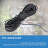 110' Castable Crab Traps with Orange Crab Rope and Stainless Steel Bait Pin