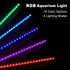 GreenSun Fish Tank Aquarium Light, Submersible LED Lamp, 15 Inch Waterproof Strip with APP Control
