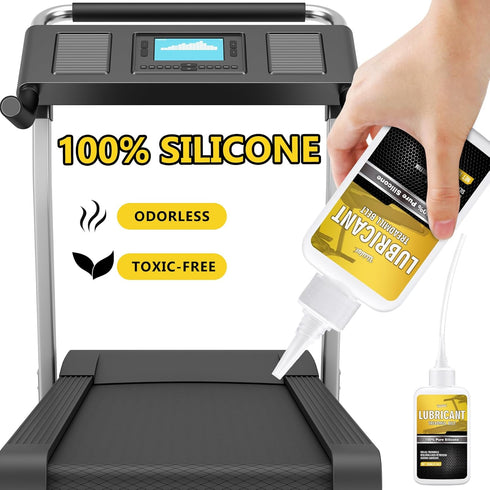 Vividye 100% 7oz/200ml Pure Silicone Treadmill Lube - Treadmill Lubricant for Belt - Premium Silicone Oil