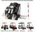 Roykaw 48V Golf Cart Solenoid with Resistor Assembly, 4 Terminal, Compatible with Club Car DS & Precedent Electric