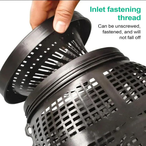 Generic Reusable Crawfish Traps Cage, Portable Lobster Trap, Crab Cage, Trap for Fish, Shrimp, Loach, and Crab, Fishing