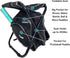 Generic 2 1 in Pickleball Bag and Foldable Chair, Adjustable Bag with Foldable Chair, Paddle Pocket, Compartment