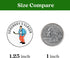 ZEETY Funny Golf Ball Marker with Magnetic Hat Clip Golf Accessories for Men and Women, Great Golf Gift for Players