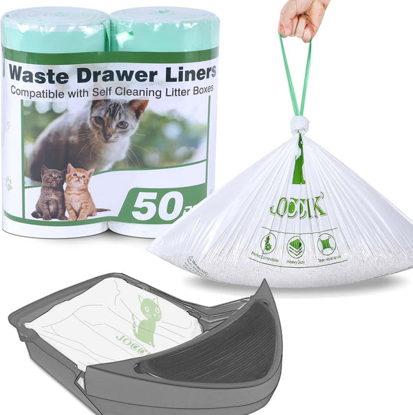 Cat Litter Box Liner Compatible with Litter Box Robot 4 & 3,