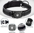 Airtag Dog Collar, Adjustable Nylon Pet Collar for Small Medium Large Heavy Duty Dogs, Waterproof Air Tag Holder,