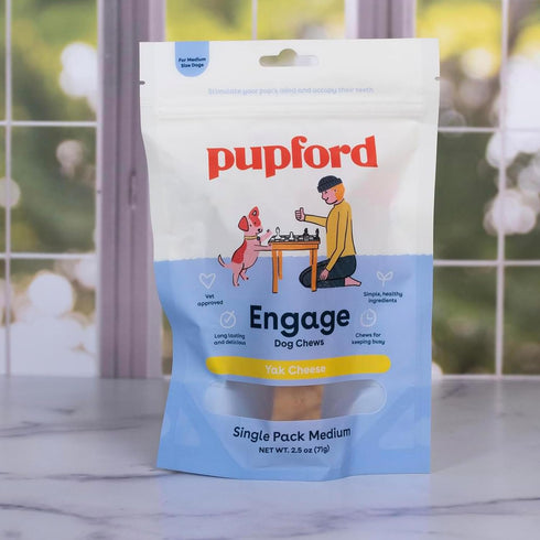 Pupford Yak Cheese Himalayan Dog Chews | Durable & Long-Lasting Chews for Aggressive Chewers
