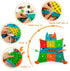 AWOOF Interactive Catnip Mat - Soft and Fun Cat Toy for Indoor Cats