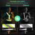 LED Reflective Light Up Safety Running Vest - High Visible Adjustable Gear for Biking, Walking at Night