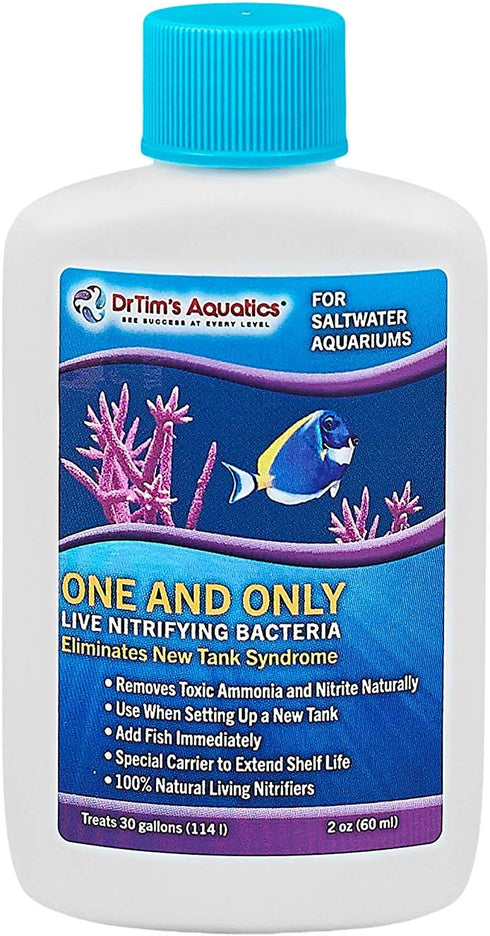 DrTim's Aquatics Saltwater One & Only, 2 oz for Aquariums