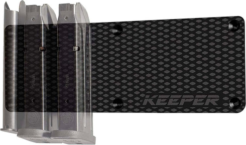 Keeper MG Magnetic Ammunition Holder for Gun Magazines and Clips, Organize Mount