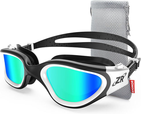 ZIONOR G1 Polarized Swimming Goggles - Unisex Adult Women Anti Fog 100% Anti UV Diving Goggles