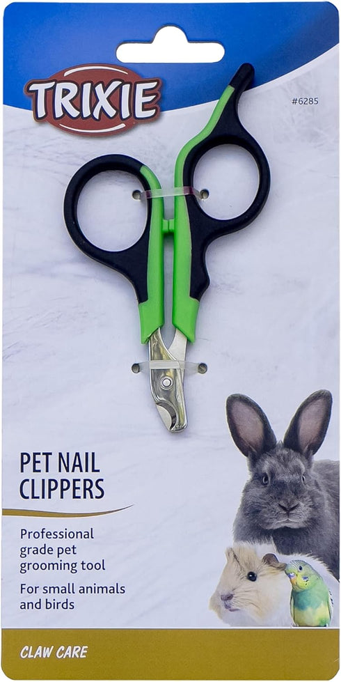 TRIXIE Pet Grooming Nail Clippers for Small Dogs, Cats, Small Animals, and Birds, 3" (8cm)