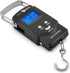 South Bend Digital Fishing Scale and Tape Measure, 110lb/50kg Weight Capacity, Backlit LCD Display (Batteries Included)