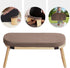 Folding Bamboo Meditation Stool, Meditation Bench with Velvet Cushion & Carry Bag, Travel Meditations Seat, Comfortable