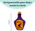 Huxley & Kent Halloween Power Plush Dog Toy, Squeaker Included, Fun and Durable Gift for Dogs, H&K Squeaky Toys
