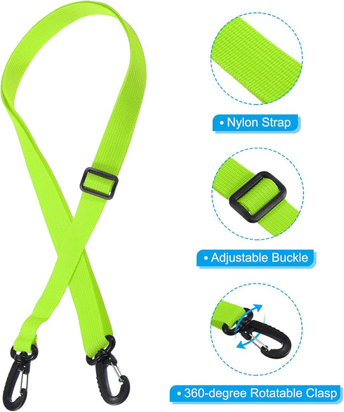 PATIKIL Ski Boot Carrier Strap, 4 Pack, Adjustable Shoulder Sling for Ski Boots, Ice Skates