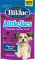 Bil-Jac Little Jacs Small Dog Training Treats - Soft Chicken Liver Treats for Puppy Rewards (10-Pack)