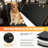 420lbs Hammock Hard Bottom Dog Car Seat Cover for Back Seat, Holds - Waterproof Sturdy Nonslip for Cars/Trucks/SUVs
