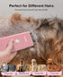 Trimming Dog Clipper for Matted & Long Hair,Quiet Pet Paw Hair Groomer,Handy Cordless Rechargeable Waterproof Shaver