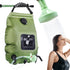 Solar Portable Shower Bag, 5 Gal/20L Camping Shower Bag with Removable Hose & On-Off Switchable Shower Head for Outdoor