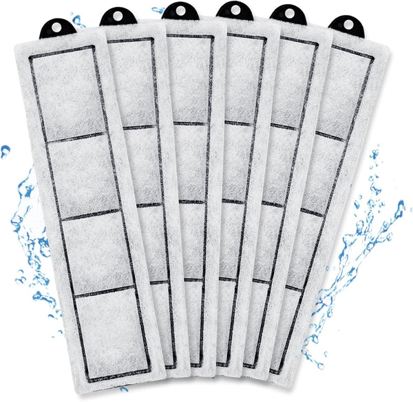 driamor 6 Pack RF-S Filter Cartridges for Top Fin Retreat RF-S Filter, Aquarium Refill
