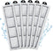 driamor 6 Pack RF-S Filter Cartridges for Top Fin Retreat RF-S Filter, Aquarium Refill