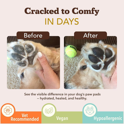 Natural Dog Company Powerhouse Bundle - 5 Healing Balms for Skin Irritations, Cracked Paws, 5 x 0.15oz Travel Sticks