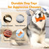 Tough Dog Toys for Aggressive Chewers,Dog Puzzle Toys Indestructible Dog Toys, Interactive Dog Chew Toys with Beef Flavor Rubber Dog Enrichment Toys for Small/Medium/Large Dogs