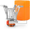 Portable Camping Stove, Specialized Backpacking Stove with Piezo Ignition, Wind-Resistance for Outdoor Cooking