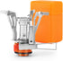 Portable Camping Stove, Specialized Backpacking Stove with Piezo Ignition, Wind-Resistance for Outdoor Cooking