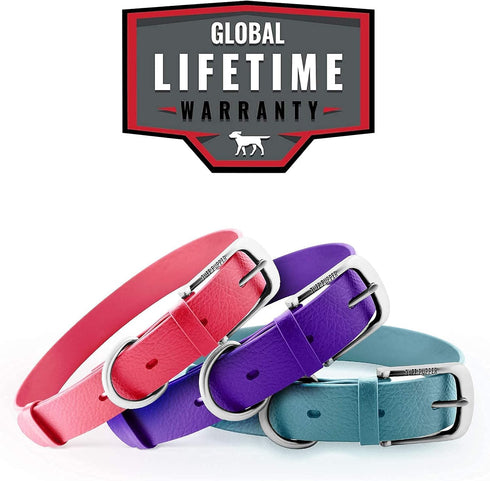 Tuff Pupper Classic Heavy Duty Dog Collar | 10x Stronger Than Leather, 100% Waterproof & Odor Proof