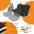 Reliadura Relidura Bench Seat Cover for SUV Waterproof Seat Covers for Dogs in Car Non-Slip Dog Car Seat Cover for Back