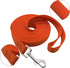 Nylon Training Dog Leash for Small Medium Large Dogs, 15ft 20ft 30ft 50ft Long Leash Dog/Puppy Lead for Obedience Recall Training, Camping (20ft, Orange)