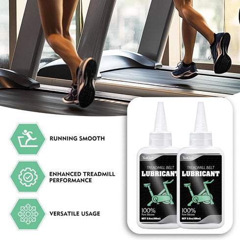 YumCraft 7oz 100% Treadmill Belt Lubricant - Pure Silicone Treadmill Lube, Non-Toxic Odorless High Temp Resistant